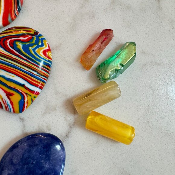 Crystal and Gemstone Pendant Lot - Picture 5 of 9